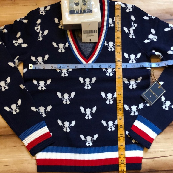 Forever 21 Boston Terrier/French Bulldog sweater - Picture 4 of 8